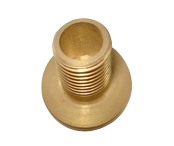 Brass single joint